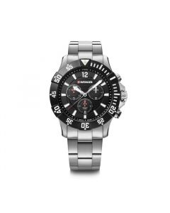 Wenger Watches Seaforce Chrono Black & Silver