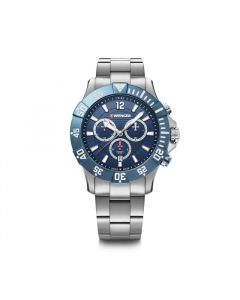 Wenger watches Seaforce Chrono Blue & Silver 