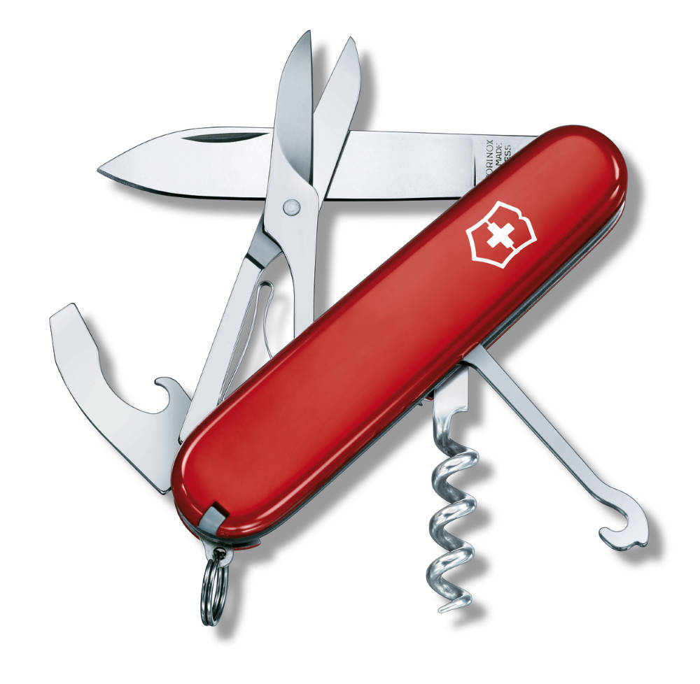 victorinox compact red swiss