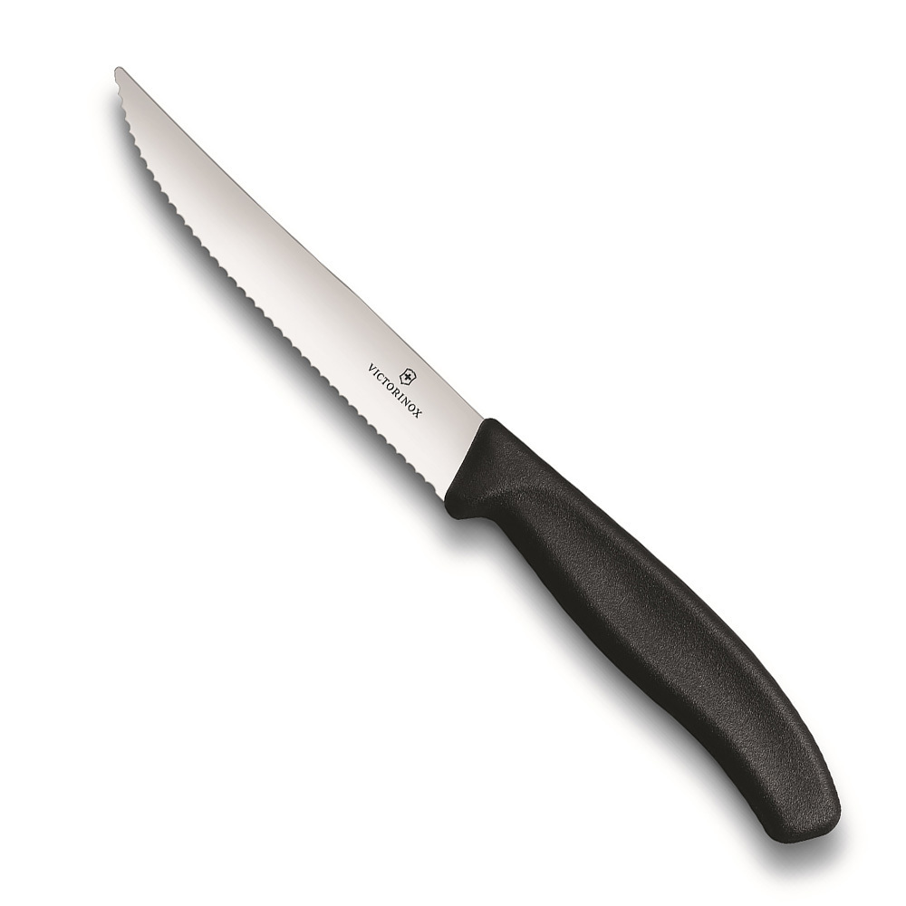 serrated kitchen knives victorinox steak knife quot gourmet quot serrated blade table serrated kitchen knives victorinox steak knife quot gourmet quot serrated blade table